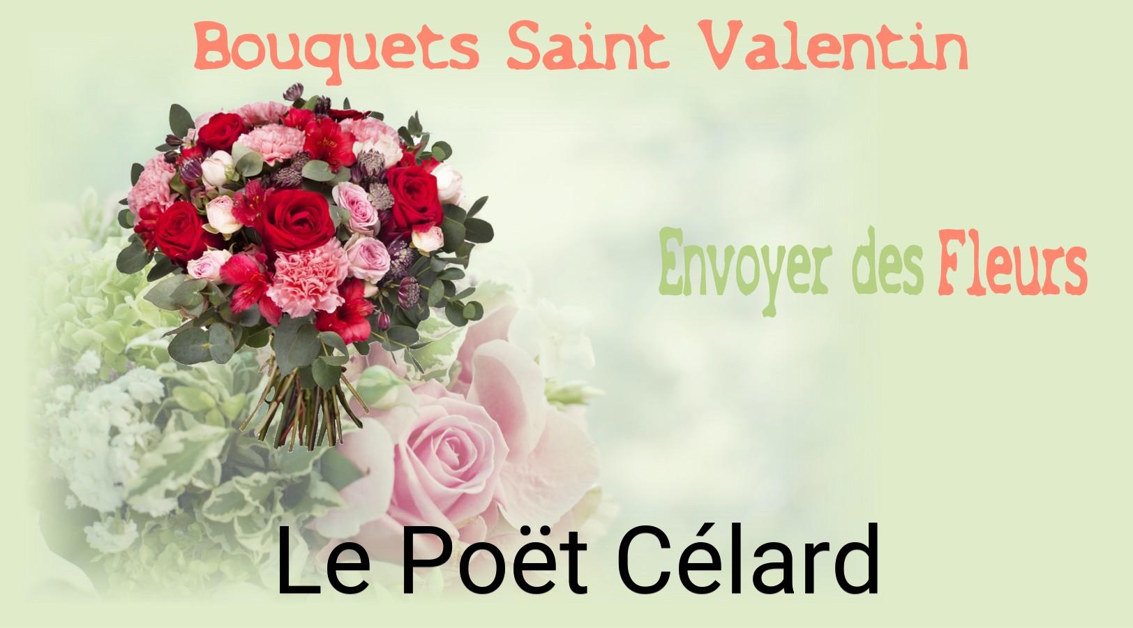 Roses de Saint-Valentin livrées à Le Poët-Célard